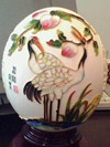 精美的鸟蛋工艺品